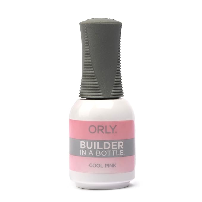 ORLY GELFX Builder in a Bottle Colors | Self leveling all-in-one formula for nail extensions (Cool Pink 0.6oz)