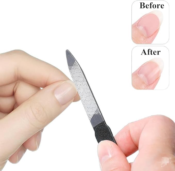 Toenail Clippers for Thick Toenails for Seniors, Angled Head Large Toe Nail Clippers Set for Men, Heavy Duty Ingrown Toenail Clippers Long Handled, Ultra SharpSlanted Nail Cutter