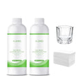 AIJIMEI Nail Brush Cleaner Gel Fast Cleaning Nail Brush Cleaner Easy To Use For Salons And Home Use Acrylic NailBrush Cleaner, 2Pcs 4FL.OZ