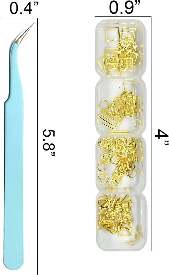 PrettyClaw Nail Art Set 28 Styles Nail Charms (1000+ Pieces) (Set #3)