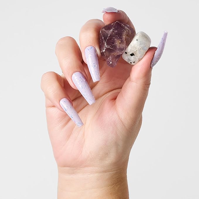 UNDN Vegan Nail Polish - Third Eye - Lavender Purple Nail Polish for Women and Men - Long Lasting, Air Dry, Durable Finish - Cruelty Free - 0.5 oz