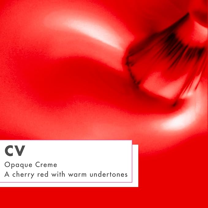 Olive & June Long Lasting Nail Polish | Plump Gel-Like Finish No Lamp Needed | Lasts up to 10 days | Salon-Quality 15-Free Vegan & Cruelty-Free Chip-Resistant | CV Cherry Red