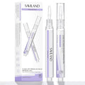 SAVILAND Solid Nail Glue Remover Pen: 10s Quick Removal Nail Glue Remover for Press on Nails with Vitamin E Castor Oil 2 Pcs Acetone-free Alcohol Free Click & Remove for Fake Nails Tips
