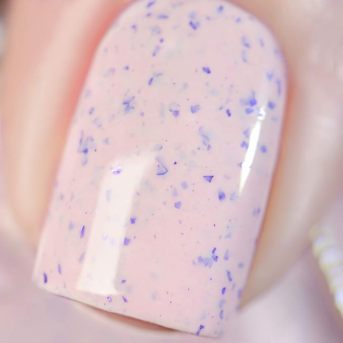 ILNP Sweet Tart - Pastel Coral Speckled Nail Polish