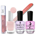 duri Nail Polish Gift Set, KIT109 Sweet Perfect Pink Nails & Lip Plumper Set, Gift Giving for a Holiday (Sweet Perfect Pink Nails & Lip Plumper Set)
