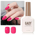GAOY Pink Gel Nail Polish, 16ml Soak Off Gel Polish, UV Light Cure for Nail Art DIY Manicure at Home, 2040 Bubblegum Pink
