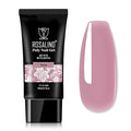 ROSALIND Purple Poly Extension Gel, 60ml/2 oz Purple Pink Fall Colors Poly Nail Gel Building Enhancement for Nail Thickening Decoration, Easy to DIY Use at Home Need UV Lamp