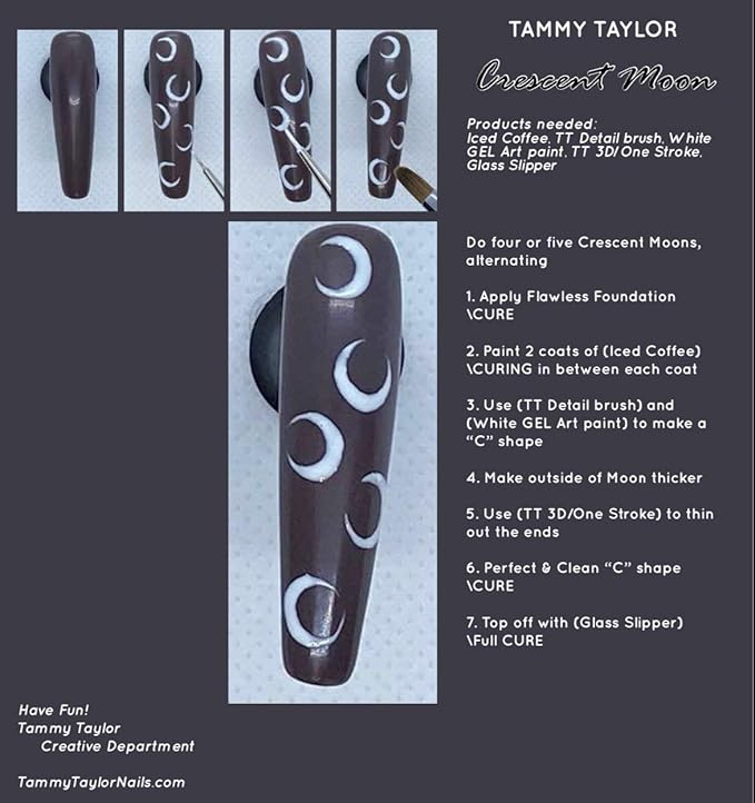 Tammy Taylor But First Coffee | Crescent Moon Step by Step Bundle Kit