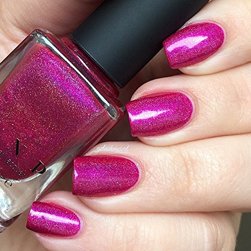 ILNP Bikini Bottoms - Vivid Magenta Pink Holographic Nail Polish