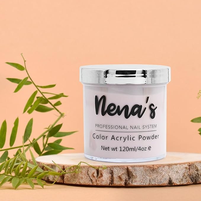 Nena's Superior Sculpting Powder Professional Acrylic Nail System wide color palette 4.0 oz (014)
