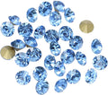 1440pcs Rhinestones Round Point Back Crystal Gem Glass Diamante Rhinestones Nail Art Decoration Jewelry Finding Beads Craft Gems (Blue, 1.5mm)