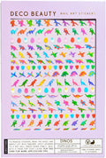 Deco Beauty Dinos-Super Thin & Easy-to-Apply Nail Art with The Cutest Designs-Durable & Long-Lasting Nail Art Stickers and Decals for Women, for DIY at-Home Manicures & Salon-Quality Nails