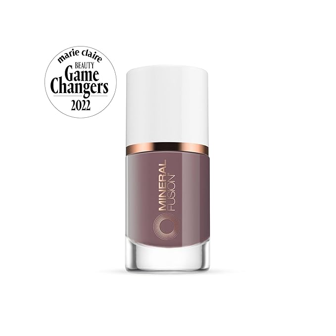 Mineral Fusion Nail Polish, Pink Purple, Mauve Ur Hips Mauve Ur Hips 0.33 Fl Oz (Pack of 1)