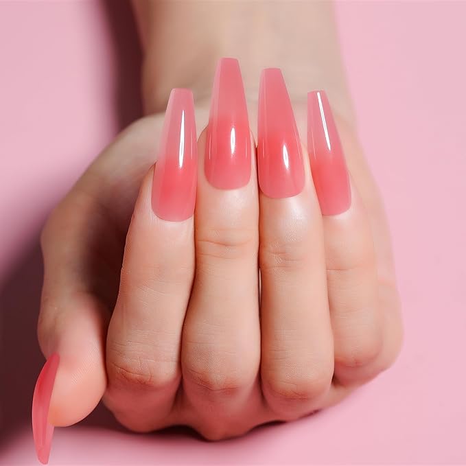 AIMEILI Poly Nail Enhancement Gel Builder - DIY Salon Nail Art at Home - Hema Free - 064