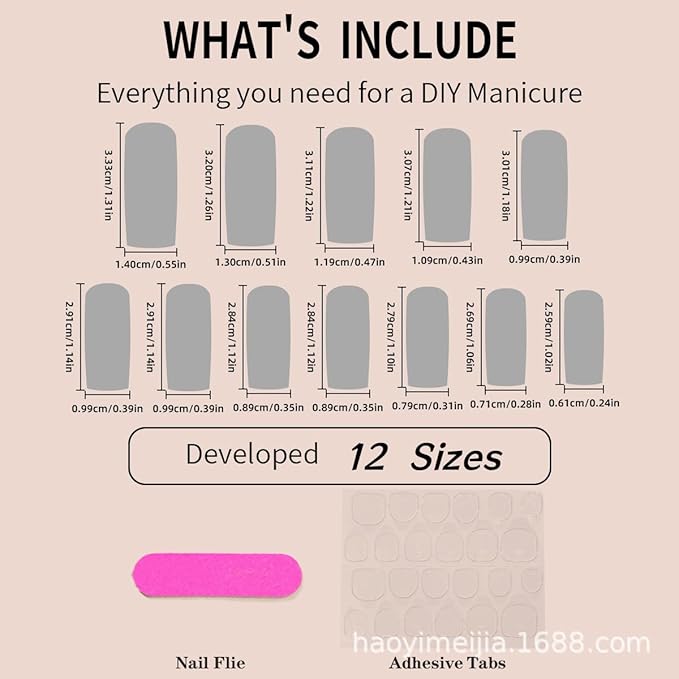 RTKHFZE Press on Nails Long Square Fake Nails Pink Acrylic Nails with Flower Rhinestones And 3D Butterfly Designs False Nails Full Cover Stick on Nail Glitter Artificial Nail for Women Manicure