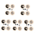 5sets Black Nail Rhinestones Pearl Rhinestones Flatback Nail Charms Art Gems Studs 4boxes * 5