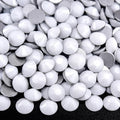 Blinginbox 1440 Pieces SS16/3.8-4mm Flat Back Crystal Rhinestones Round Gems for Nail Art,Solid White