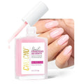Nail Strengthener for Women: 8 in 1 Natural Nail Hardener Extra Strong and Growth - Pink Nail Polish Hardener Ridge Filler Concealer for Weak and Damaged Nails 15ml