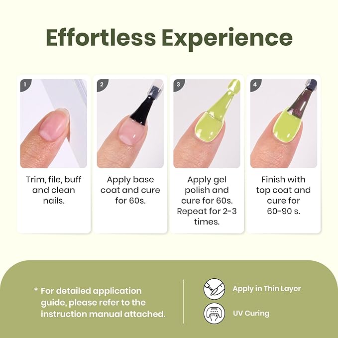 Beetles Green Gel Nail Polish - Fresh Pistachio 15ML/0.51Fl Oz, Light Green Gel Nail Polish, Neon Lime Color Soak Off UV LED Lamp Pastel Nails Art, Manicure Salon DIY Spring St Patricks Day Nails