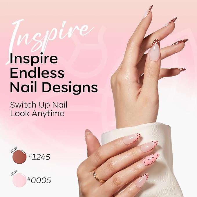 modelones 15ML Gel Nail Polish Set 12Pcs, Nude Pink Milky White Beige Skin Tones Neutral Brown Hema-free Gel Polish Spring Kit Same Color Same Bottle Soak Off Gel Polish Set Manicure Nail Art