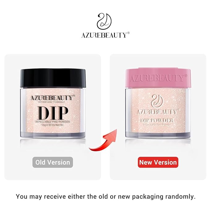 AZUREBEAUTY Dip Powder Nail Kit, 4 Colors Jelly Transparent with Dried Flower Set, Nude Brown Natural Dipping Powder Starter Liquid Set Recycling Tray with Base & Top Coat Activator