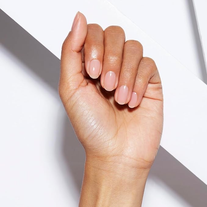 Static Nails Liquid Glass Lacquer, Longer Lasting 8+ Free Treatment Nail Polish (Pinks/Neutrals) (Healthy Glow) - Quick Dry Finger Nail Polish - DIY Nail Art Salon - Gift for Women