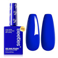 Beetles Blue Gel Nail Polish 15ml Royal Blue Color Noble Night Nail Polish Soak Off Uv LED Nail Lamp Gel Polish Manicure Salon DIY Home Paulina Lapis Colorful Bottle