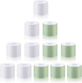 Maitys 12 Pieces Nail Buffer Refills Electric Manicure Pedicure Tool Refills Nail Buffer Replacement Rollers, Filing, Buffing and Shining