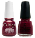 China Glaze Gelaze Tips and Toes Nail Polish, Seduce Me, 2 Count