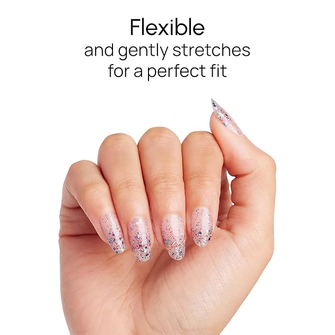 Color Street Curtain Call Glitter Dip Nail Strips