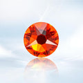 Novani Hyacinth/Orange Rhinestones 1440pcs Flat Back Round Rhinestone Style 2088 Sparkly Crystal Gemstones for Nail Art and Crafting SS16,3.8-4.0mm