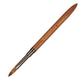 Pure Kolinsky Hair Acrylic Nail Brush Solid Wood Handle Professional Manicure Brushes for Powder Nail Acrylic Application - Salon & DIY Nail Art Essentials - Size 8, 1.0 Count