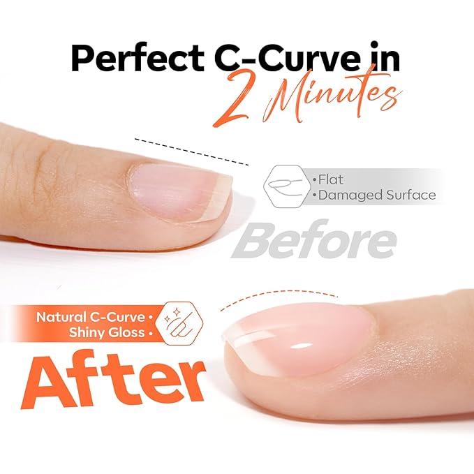 modelones Builder Nail Gel, Clear Builder for Nails No Top Coat Needed, C-Curve Sculpting, Glossy Jelly Finish Crystal Clear, No-Wipe, 9-in-One LED Lamp Cured Color Gel Polish for Quick Diy Salon