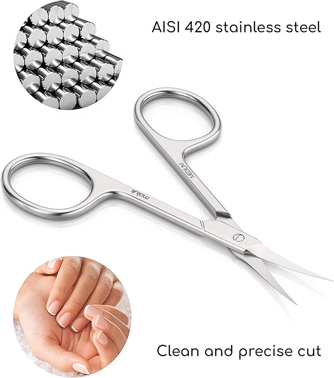 Professional Cuticle Scissors Maluk Medium