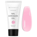 Makartt Poly Nail Gel, Hema-Free Builder for Extension, Coral Pink, 50 ML Poly Strengthener Hard Gels for Trendy Design-Long-Lasting and Easy to Use Manicure