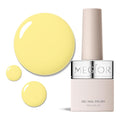 MEGIOR Goose Yellow Gel Nail Polish 0.5 Fl Oz Bright Yellow Soak Off UV LED Lamp Light Cure Gel Polish Kit for Salon and Nail Art Starter Manicure DIY at Home