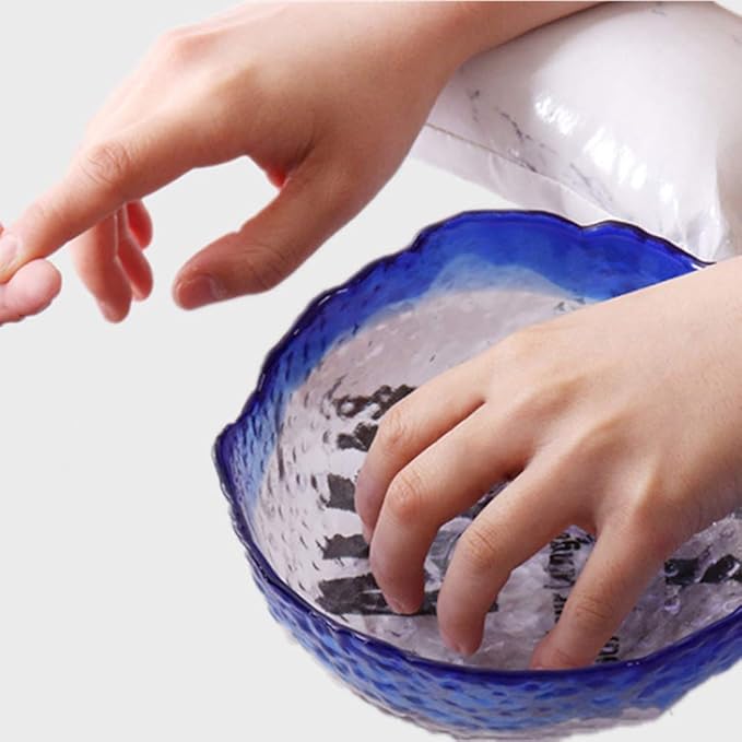 Nail Polish Remove Soaker Bowl Nail Art Manicure Care Soak Tray Acrylic Nail Treatment Remover Finger Bowl Multi-Color