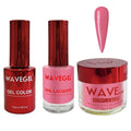 WAVEGEL Soak-Off Gel, Nail Lacquer & Acrylic/Dip Powder Matching Set - Queen Collection - #071 Bogota Blackberry