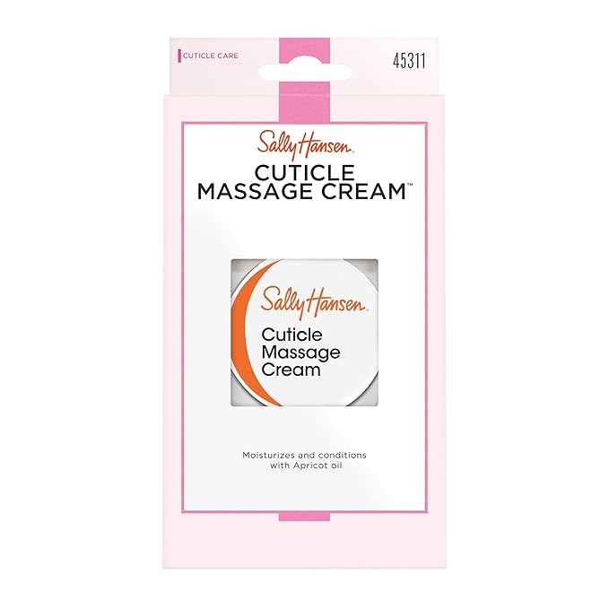 Sally Hansen Nail Treatment Cuticle Massage Cream™ | Moisturizing Cuticle Care | Nourishes & Conditions Dry Nails & Cuticles