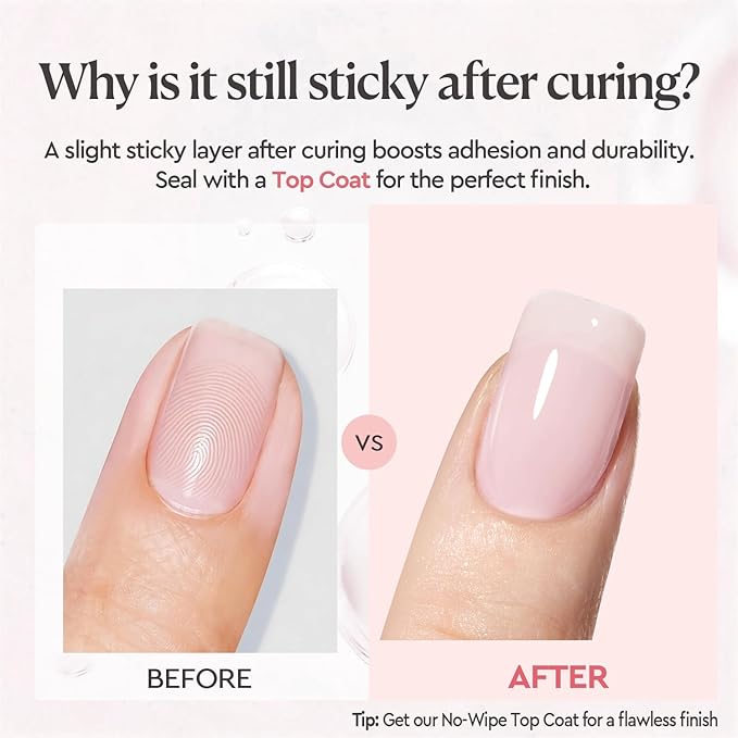 AZUREBEAUTY Builder Nail Gel, 18ml 7-in-1 Nude Pink, Beginner Friendly, 30-Day Nail Strengthener Extension Glue, For Home Salon DIY & Gifts