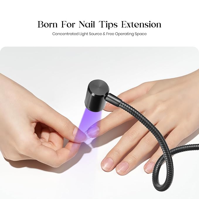 beetles Gel Polish 44 PCS Gel Nail Polish Set 36 Colors with Uv Nail Lamp for Gel Nails Mini LED Nail Light with Clamp for Manicure Dryer Curing Lamp Salon DIY at Home