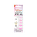 Sally Hansen Salon Effects Perfect Press-On Pink Nails | Oval Shape, 3D Design | Easy to Apply, Non-Damaging, Vitamin E & B5 | 30 Nails, Nail Glue, Adhesive Tabs, File| State of the Heart