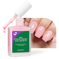 gelike ec Protein Nail Growth and Strengthener Polish: Milky Pink 15ml Natural Nail Strengthener for Weak and Damaged Nails - Protein Nail Hardener for Home Salon Outdoor