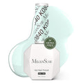 MelodySusie Hema Free Gel Nail Polish, 0.5 Fl Oz Thick Light Mint Green Gel Polish, Non-Toxic, Long Lasting, Soak Off UV Nail Polish, Manicure Nail Design Salon DIY Nail Art at Home K0840