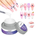 AIJIMEI White Hard Gel for Nails 30g Builder Gel for Nais for Nail Design Flase Nails Extension