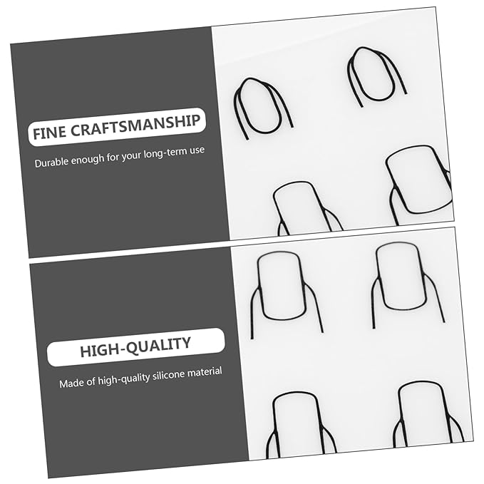 Beaupretty 2pcs Nail Coloring Pad Nail Paste Tool Nail Salon Supply Colorized Silicone Pad Nail Coloring Mat Manicure Cushions Washable Manicure Mat Manicure Coloring Mat Manicure Mats