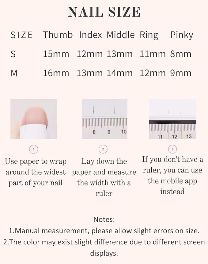 Press On Nails Medium Fake Nails Handmade Coffin False Nails Black Flower Diamond 3d Hand-Painted Nail Charms, Acrylic Nail Kit Glue On Nails,Reusable Stick on Nails for Women 10pcs M