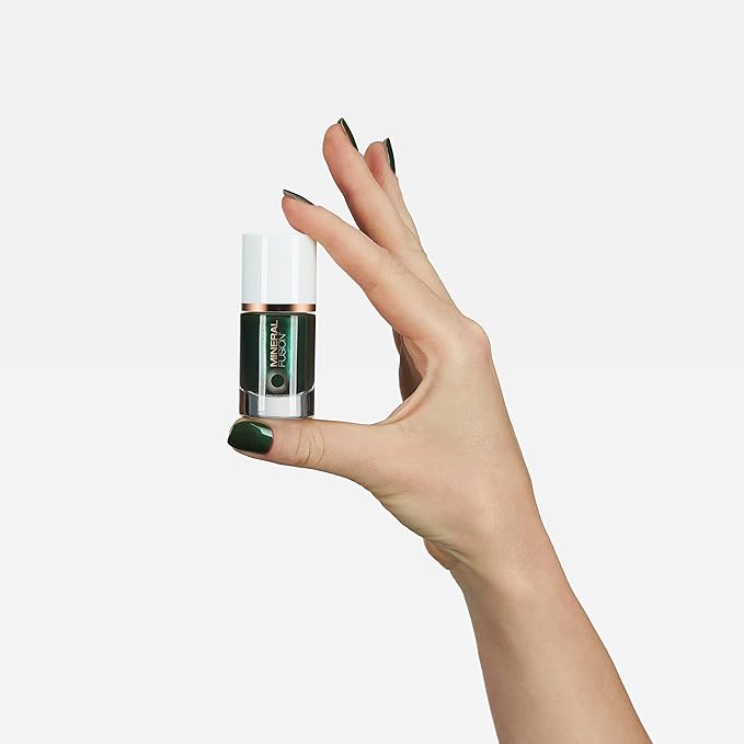 Mineral Fusion Nail Polish, Emerald Green, Money Maker