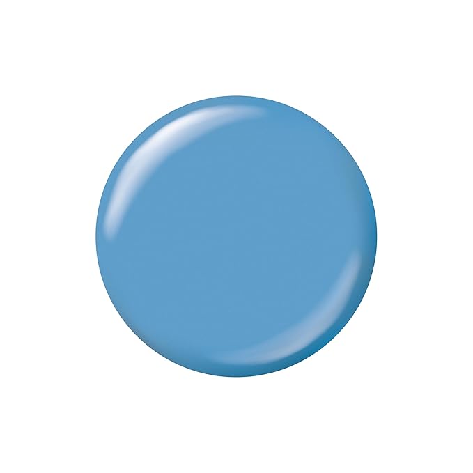 Sally Hansen Miracle Gel Salon Quality Nail Polish | Gel-Like Formula, Two-Step System, No UV Light Needed, Long Lasting | Opaque, Glossy | 896 Dockside Dreaming | Sky Blue Nail Polish