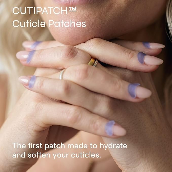 Cuticle Patches - Soften, Protect and Hydrate Dry Cuticles - First Cuticle Care Patch for Nail Treatment - No Mess from Oils - 45 Count (3 Sets + Spares)